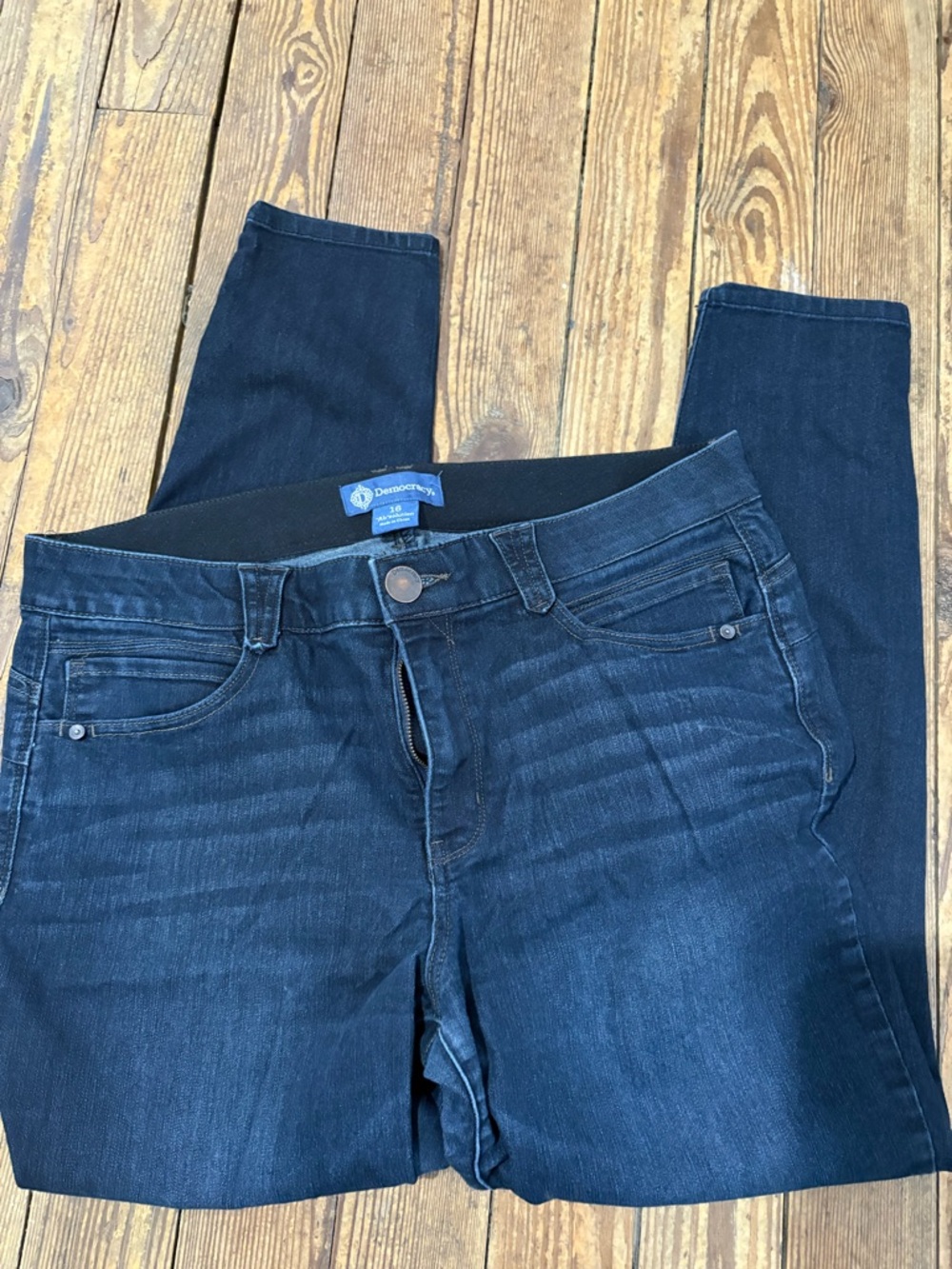 Democracy Navy Skinny Jeggings